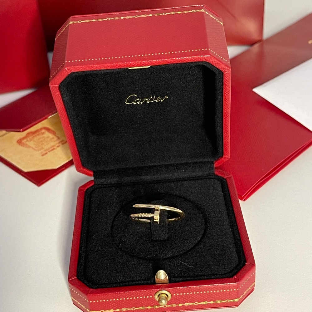 Cartier 18K Juste Un Clou Ring SM